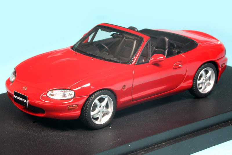 MARK43 1/43 マツダ ロードスター(NB8C) RS 1998 クラシックレッド