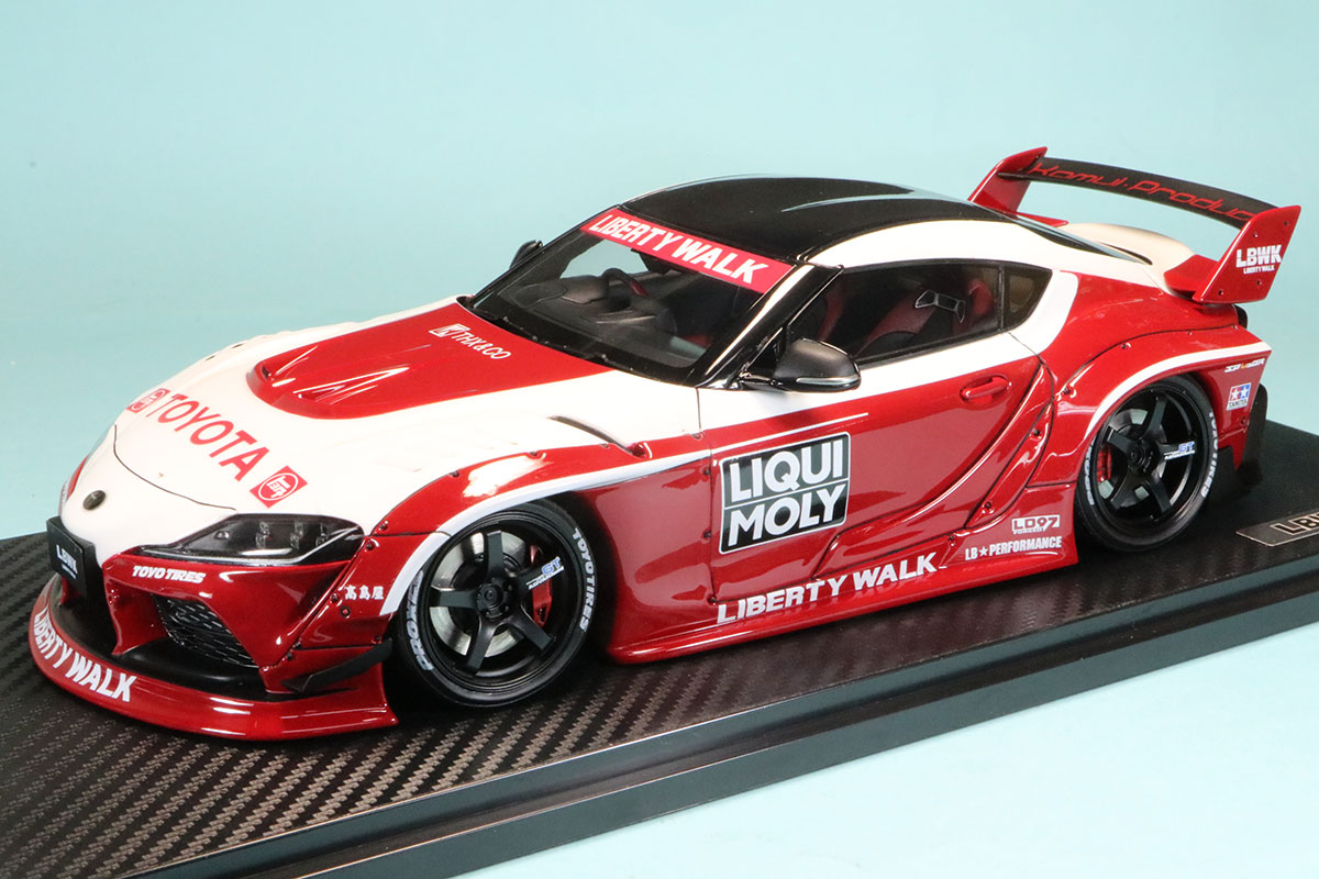 イグニッションモデル 1/18 LB-WORKS トヨタ スープラ A90 リキモリ