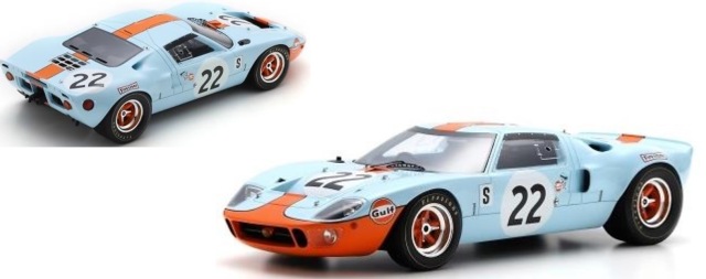 スパーク 1/43 フォード GT40 ルマン 24h 1969 Winner No.6 43LM69