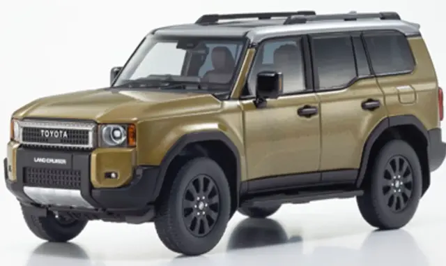 京商 1/43 トヨタ ランドクルーザー 300 ZX ブラック KSR43119BK