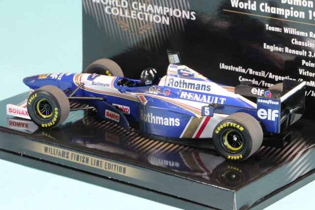 ミニチャンプス 1/43 ウィリアムズ FW18 ルノー 1996 ワールド