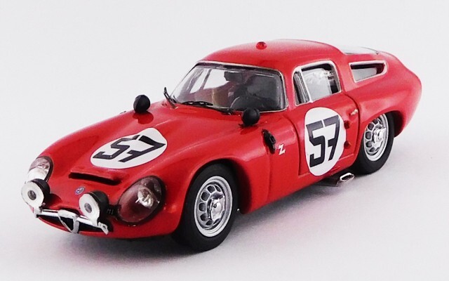 BEST MODEL 1/43 アルファロメオ TZ1 ル・マン 1964#57 Bussinello