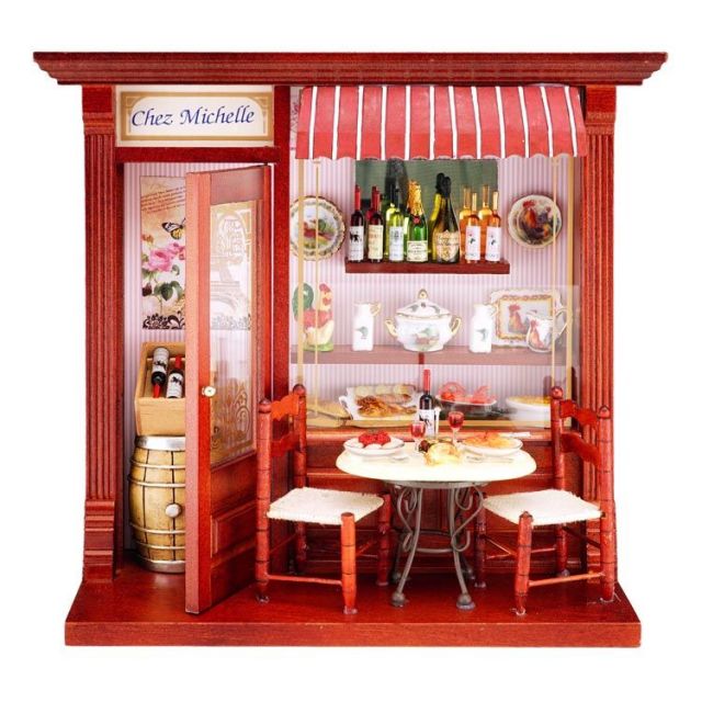 ロイターミニチュア】 ドールハウス パリの街カフェ RP1794-7