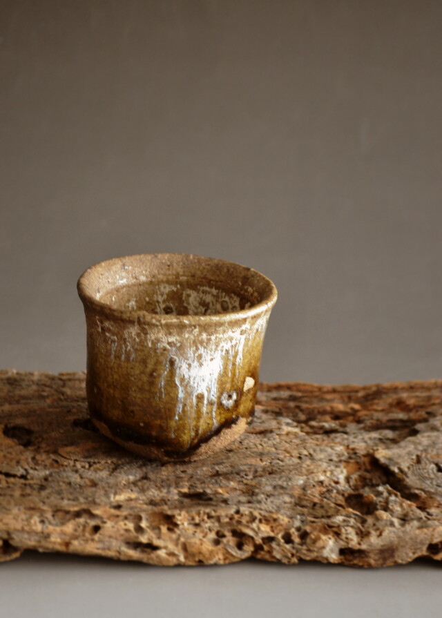 唐津酒器 ぐいのみ 斑唐津 古陶磁 酒器 堀の手 古唐津Antique Sam's