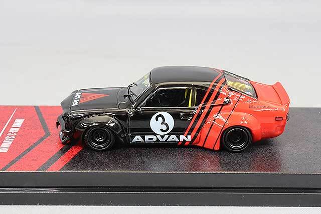 イノモデル 1/64 マツダ RX3 サバンナ LB-WORKS 