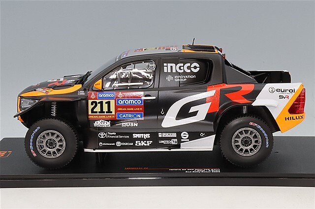 イクソ 1/18 トヨタ GR DKR ハイラックス Evo 2025 ダカール ラリー 2