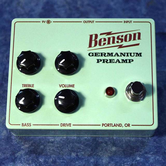 Benson Amps/Germanium Preamp Pedal【お取り寄せ商品】