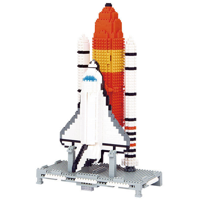 宇宙グッズ】ナノブロック（スペースセンターデラックスエディション）
