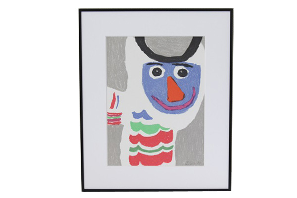 Erik Hoglundエリック・ホグラン リトグラフ(フレーム付）/COW