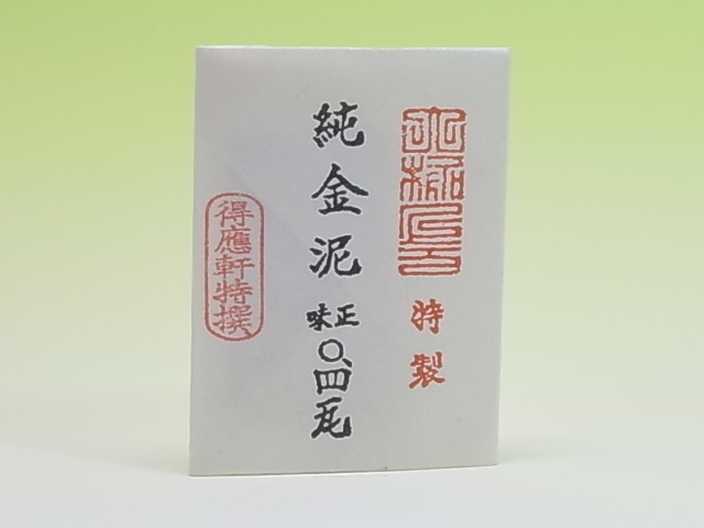 純金泥 特製 0.4g入り 日本画材料の専門店 得應軒