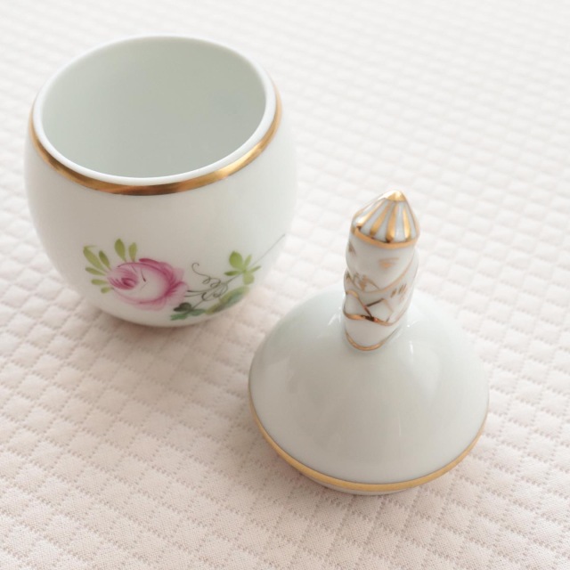 Herend ヘレンド ウィーンのバラゴールドシリーズ エッグボンボン