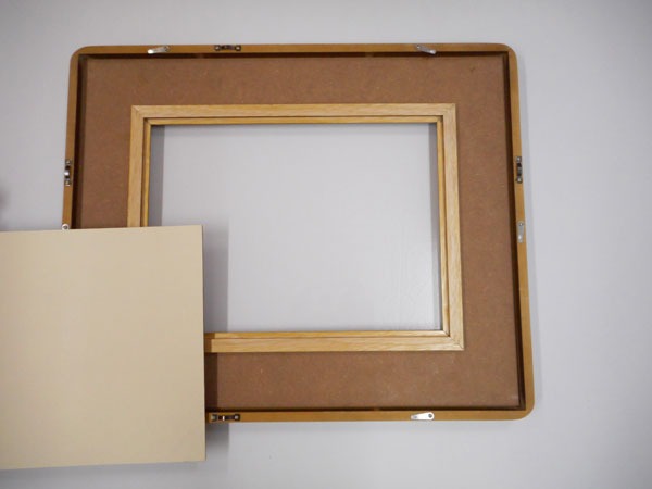 額縁 日本画 水墨画 額装 木製 f10 キャンバス 隅丸額 sikisai 落とし F10