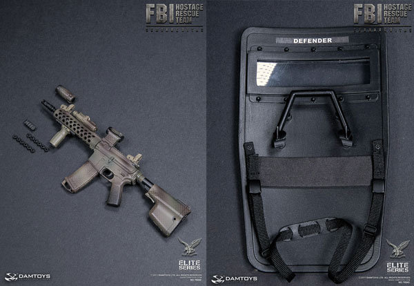 DAM】No.78042 ELITE SERIES 1/6 FBI HRT AGENT (HOSTAGE RESCUE TEAM