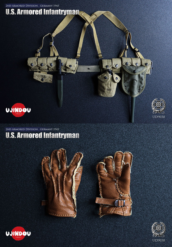 UJINDOU】UD9038 1/6 WW2 U.S. Armored Infantryman, 2nd Armored