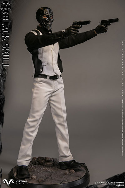 VTS】VM-029 1/6 Black Skull ブラックスカル 1/6スケール男性フィギュア