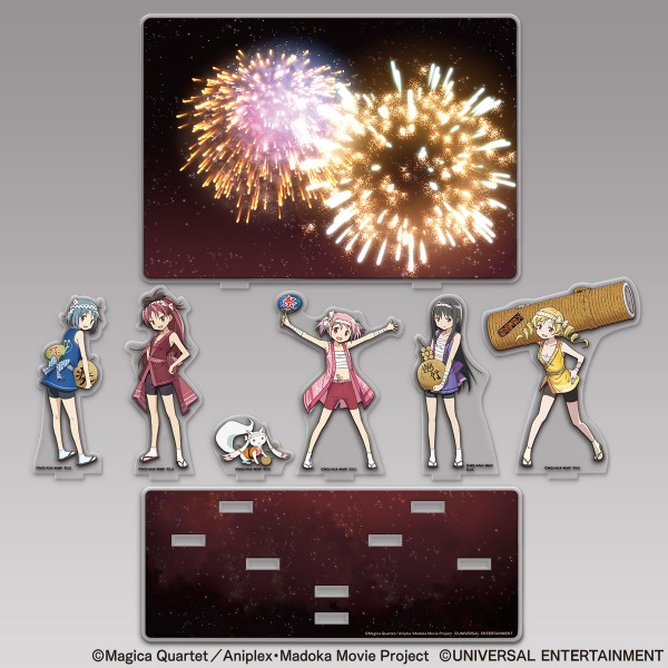 アクリルスタンドジオラマ】SLOT劇場版 魔法少女まどか☆マギカ[前編