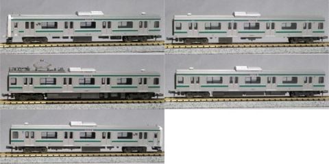 マイクロエース E501系 床下グレー・トイレ付 付属5両セット