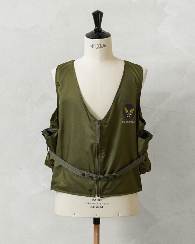 ALPHA アルファ デッドストック MADE IN USA E-1 ラジオベスト OD