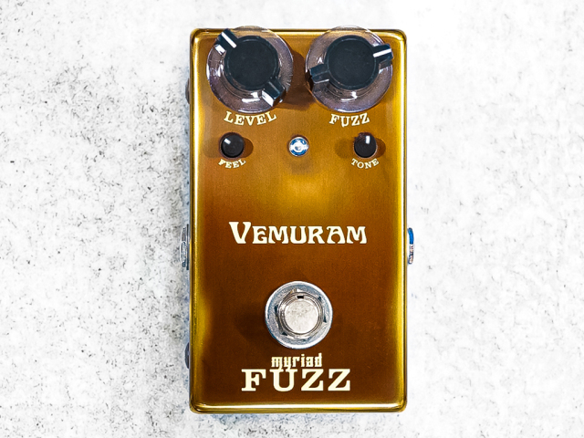 VEMURAM Myriad FUZZ : Hybrid FUZZ Pedal《ヴェムラム》《ファズ》