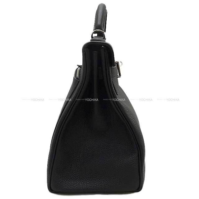 HERMES エルメス ショルダーバッグ マキシ マキシ ケリー42 黒