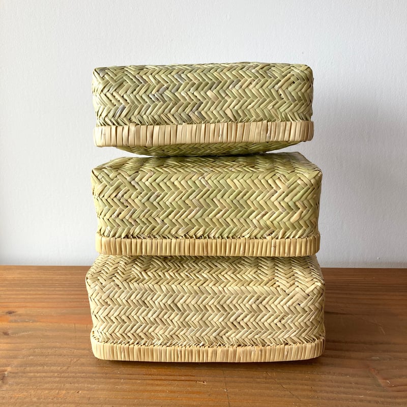 スズ竹 すず竹 弁当箱 中／岩手県一戸 鳥越竹細工 | MILMOUNTAIN STORE