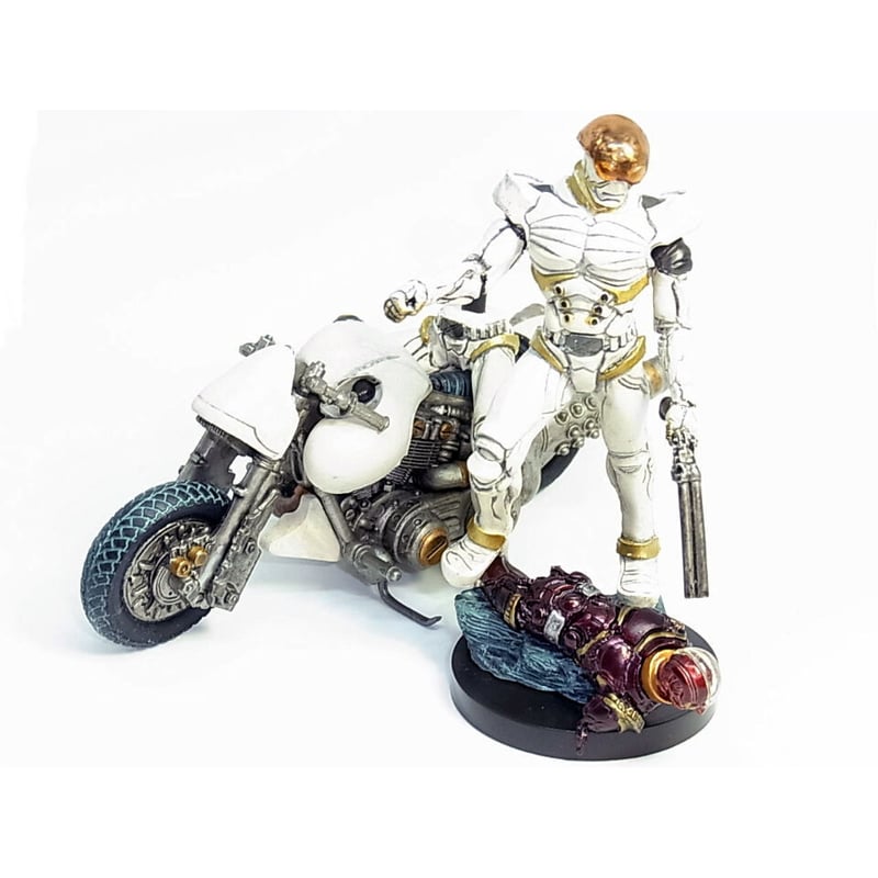 S.I.C.匠魂VOL.5 ハカイダー Ver.2 & ハカイダーバイク 【ホワイト