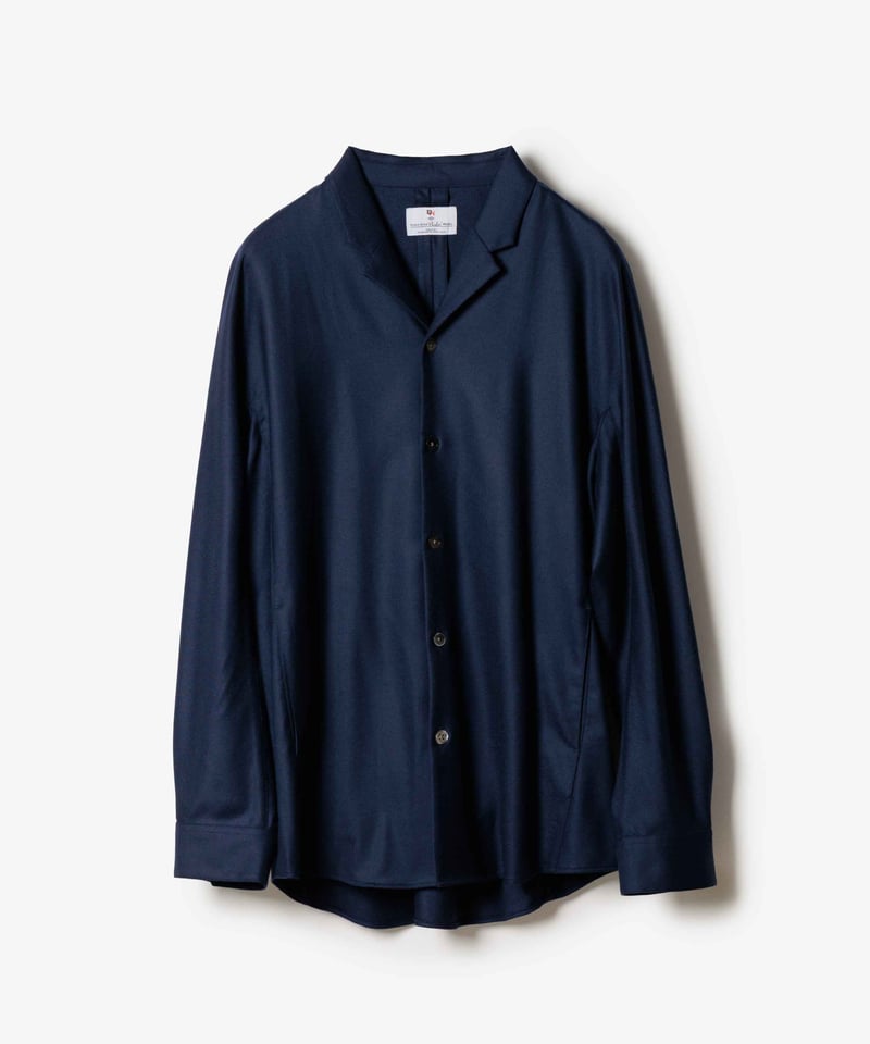 MB ULTIMATE 尾州ウール オープンカラーシャツアウター | MB -there is