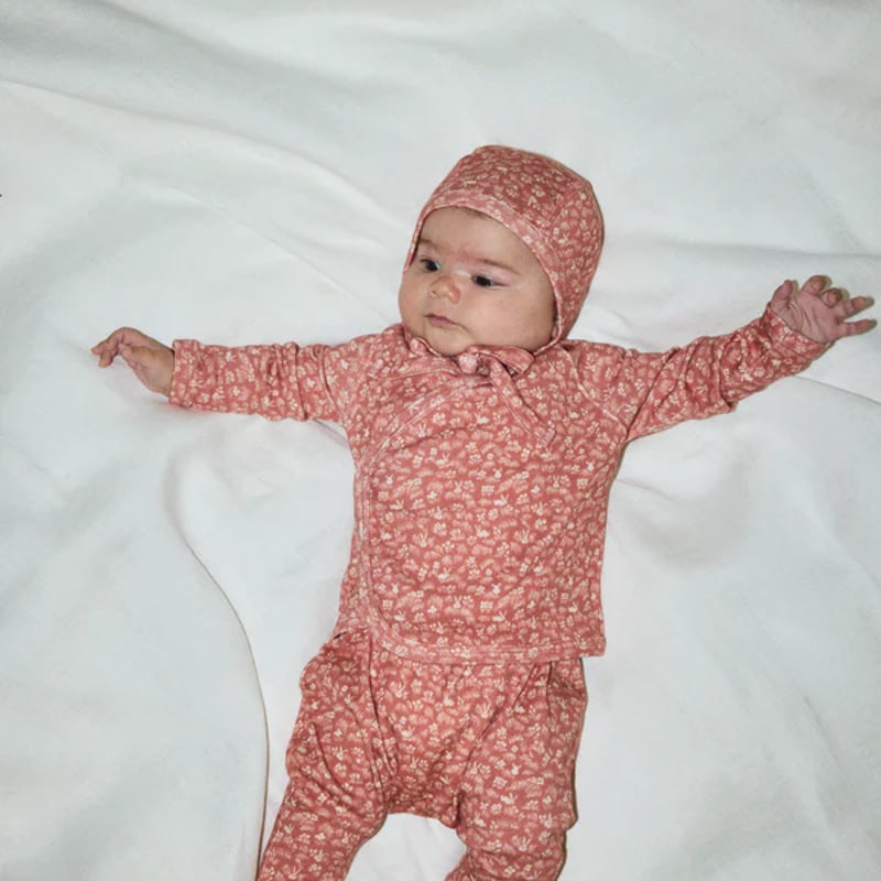 Misha & Puff / Baby Wrap Set - Rosewood Bunny M