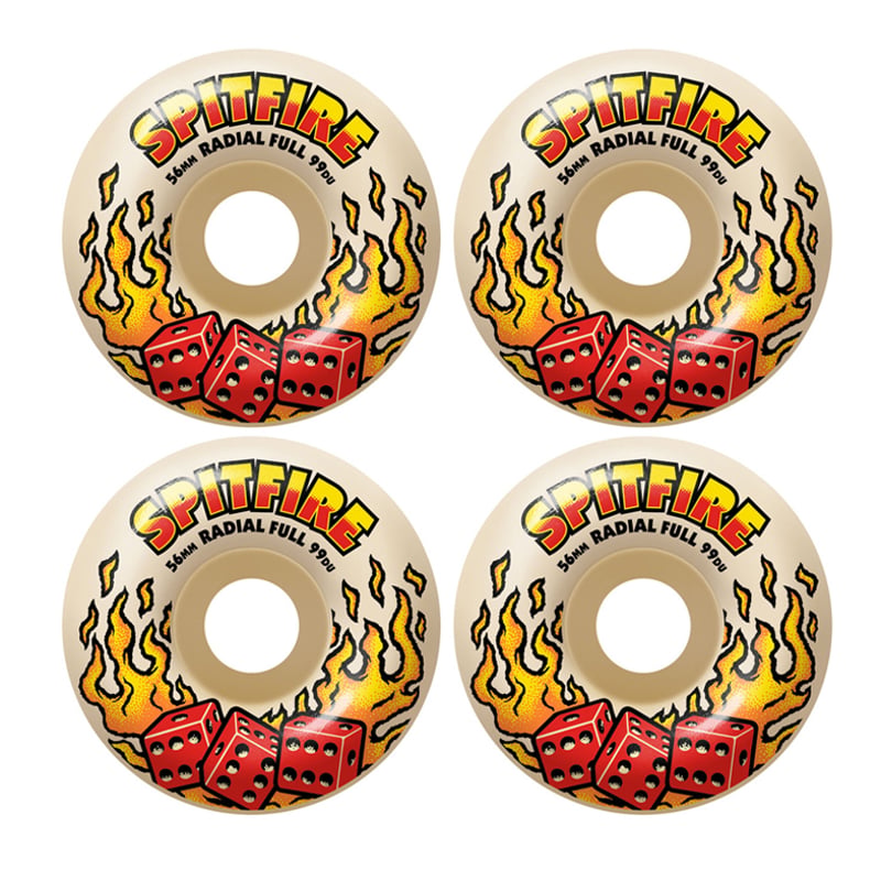 SPITFIRE FORMULA FOUR HOT HAND WHEEL RADIAL FUL