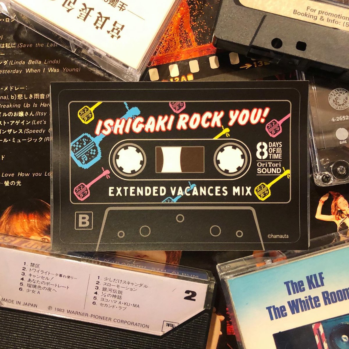 カセットテープステッカー | hamauta～浜詩 石垣島～「オンラインストア」