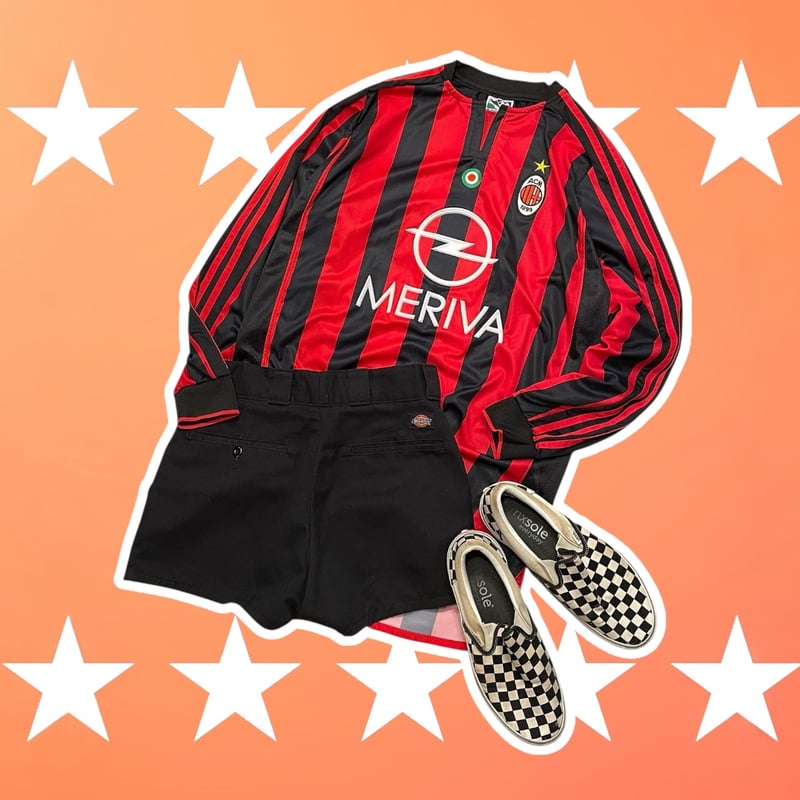 USED] ACミラン⚽️ユニフォームL/S Tee | garden730