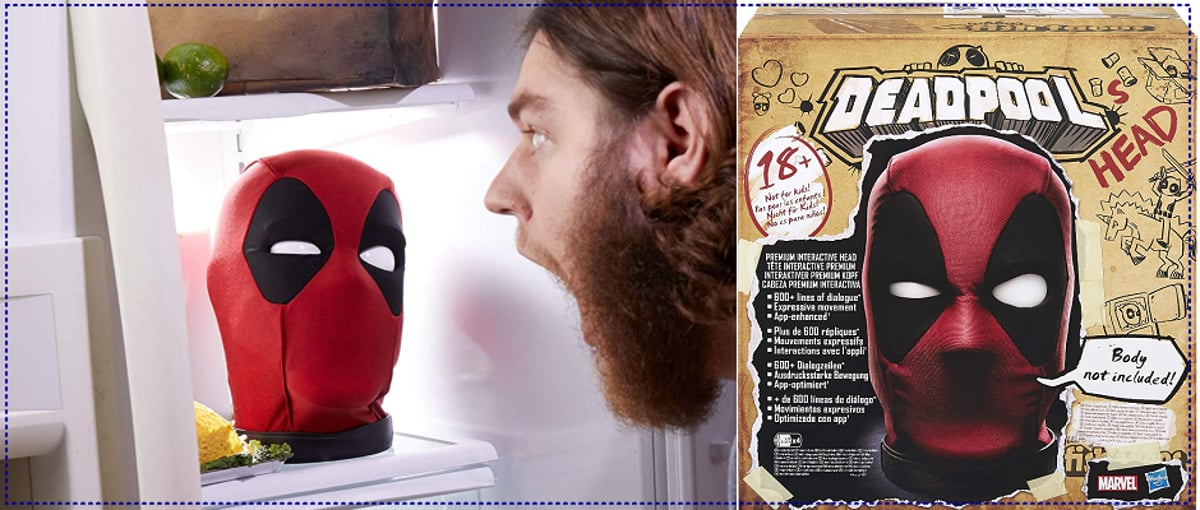 即納！超リアルなインタラクティブ「デッドプール」の「生首」入荷