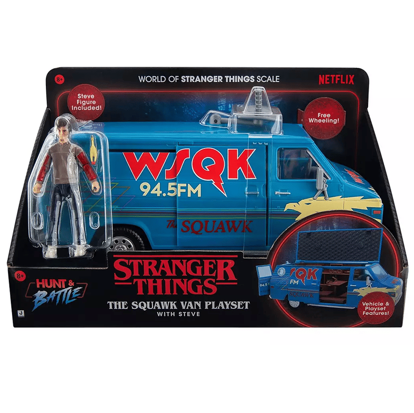 NETFLIX 『ストレンジャーシングス5 』 Jazwares製 WSQK バン with