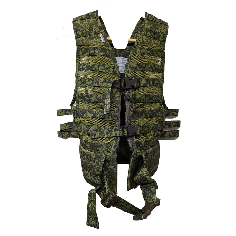 Tehinkom製 6sh117タイプ ベスト デジタルフローラ迷彩 | ロシアの梅