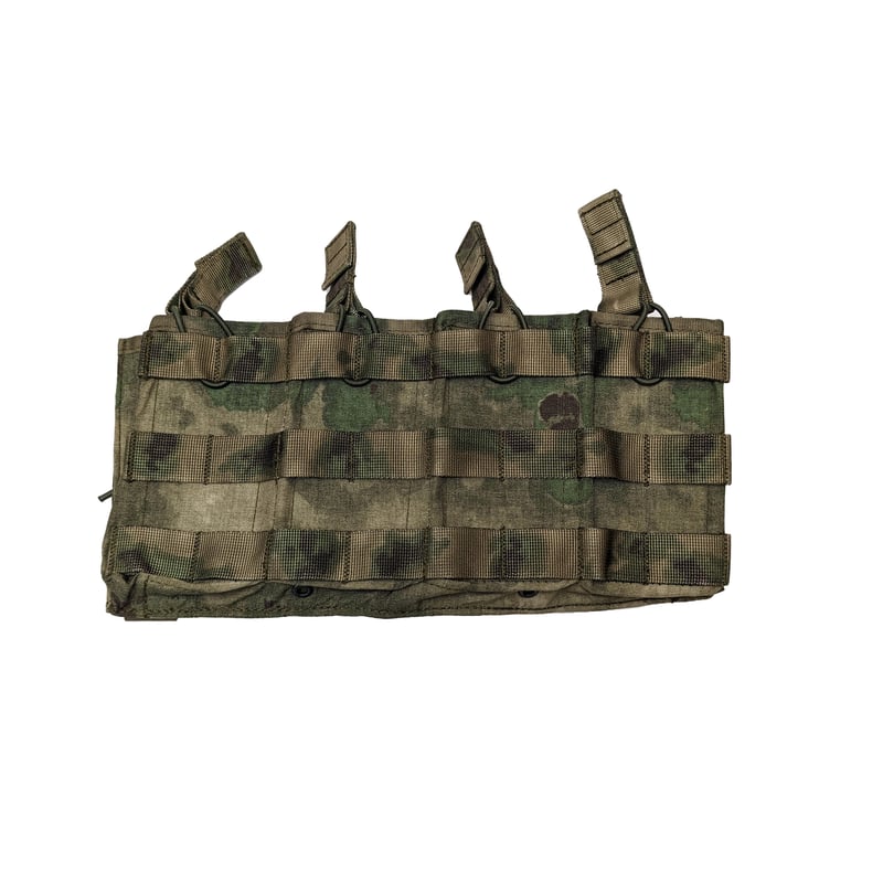 SSO製 4連 AKマガジンポーチ Molle A-tacs FG | ロシアの梅