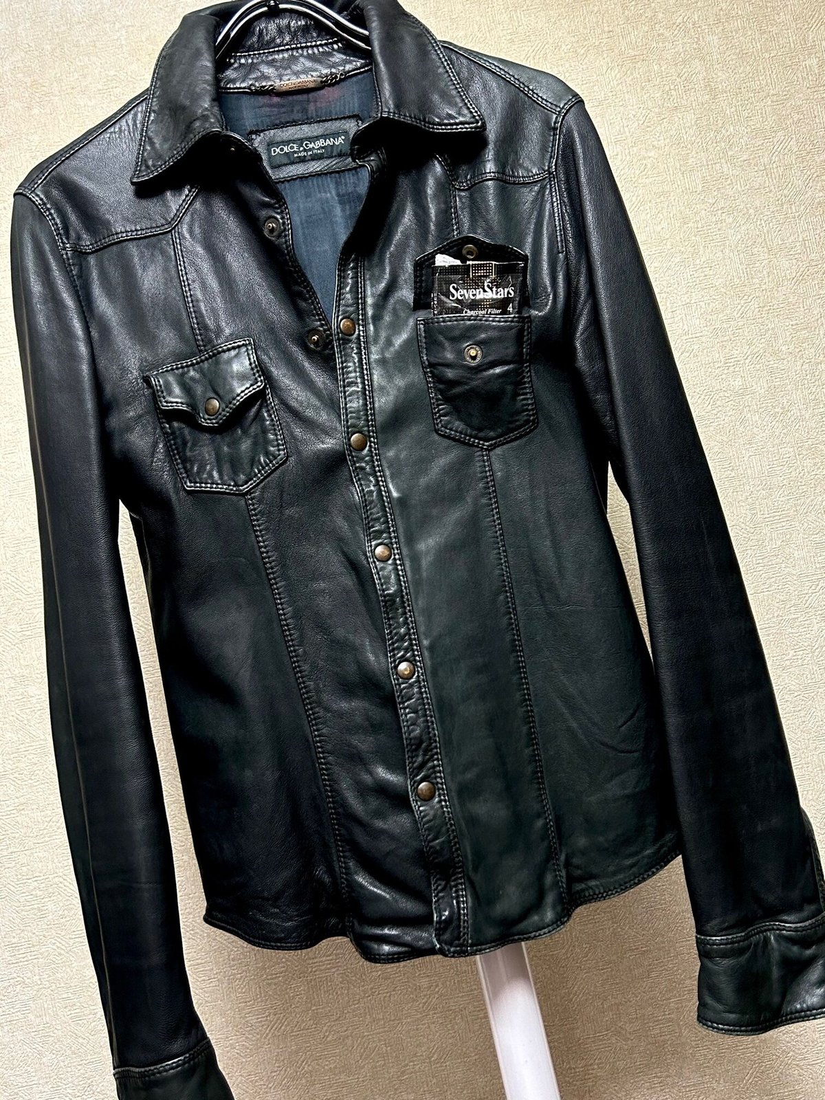 希少オールドITALY製D&G〉90年代後期モデルDOLCE & GABBANA LAMBL