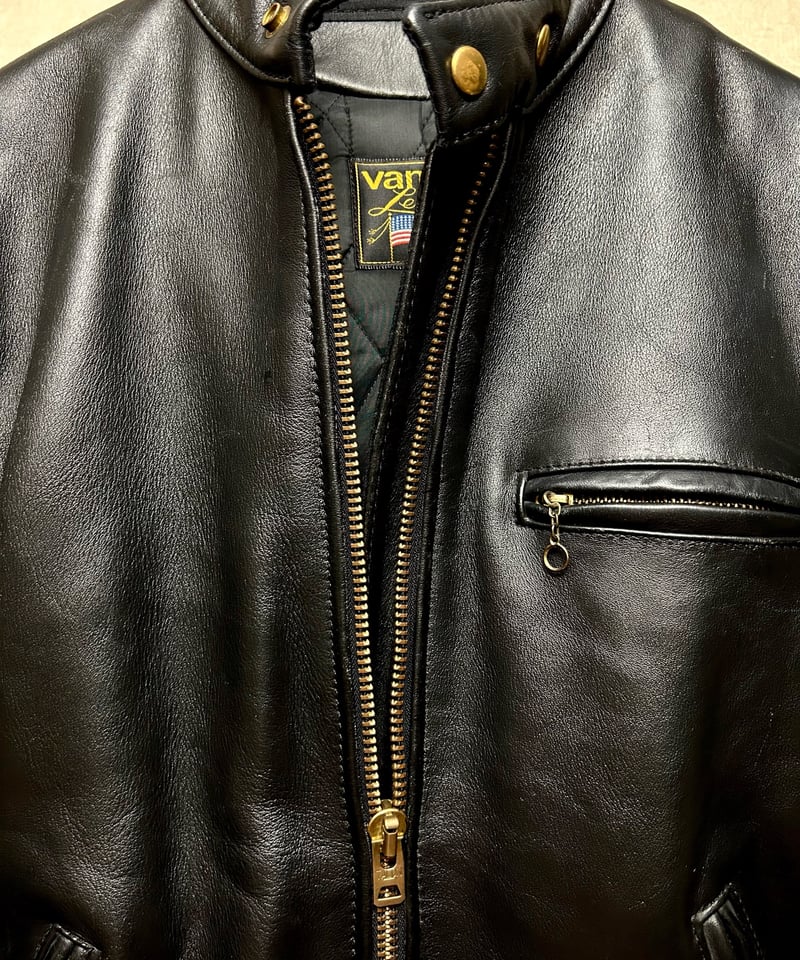 オールドモデルTALONジッパー王者vanson〉オールドモデルU.S.A.製TALON