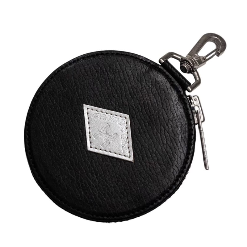 x blackmeans LEATHER CIRCLE POUCH | el conduct