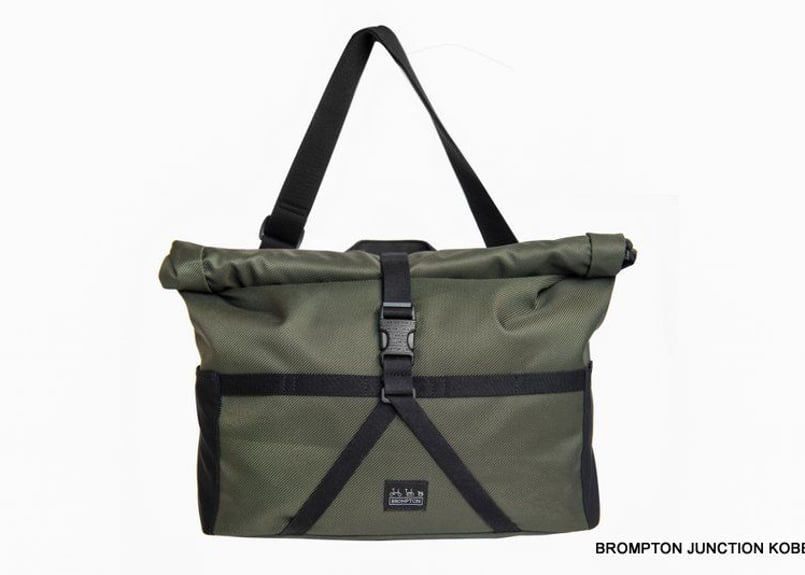 Roll Top Bag 14L Olive Green | BROMPTON JUNCTIO