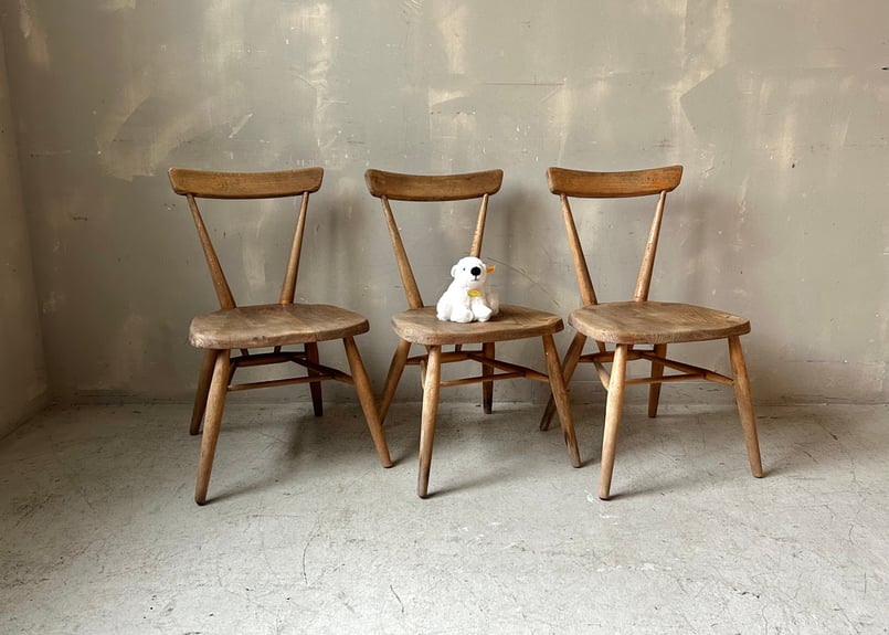 ERCOL アーコール キッズスタッキングチェア S-2407-34③ | mumokute