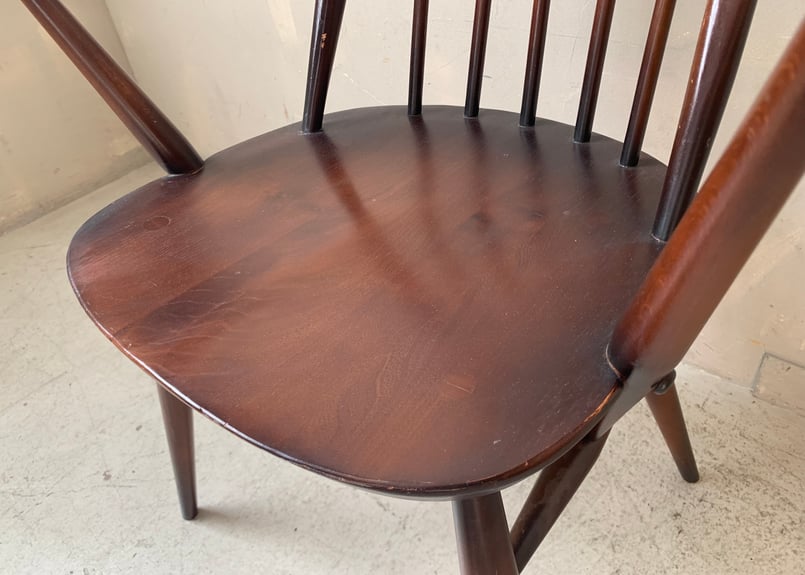 ERCOL アーコール クエーカーアームチェア ダーク S-2312-52 | mumokut