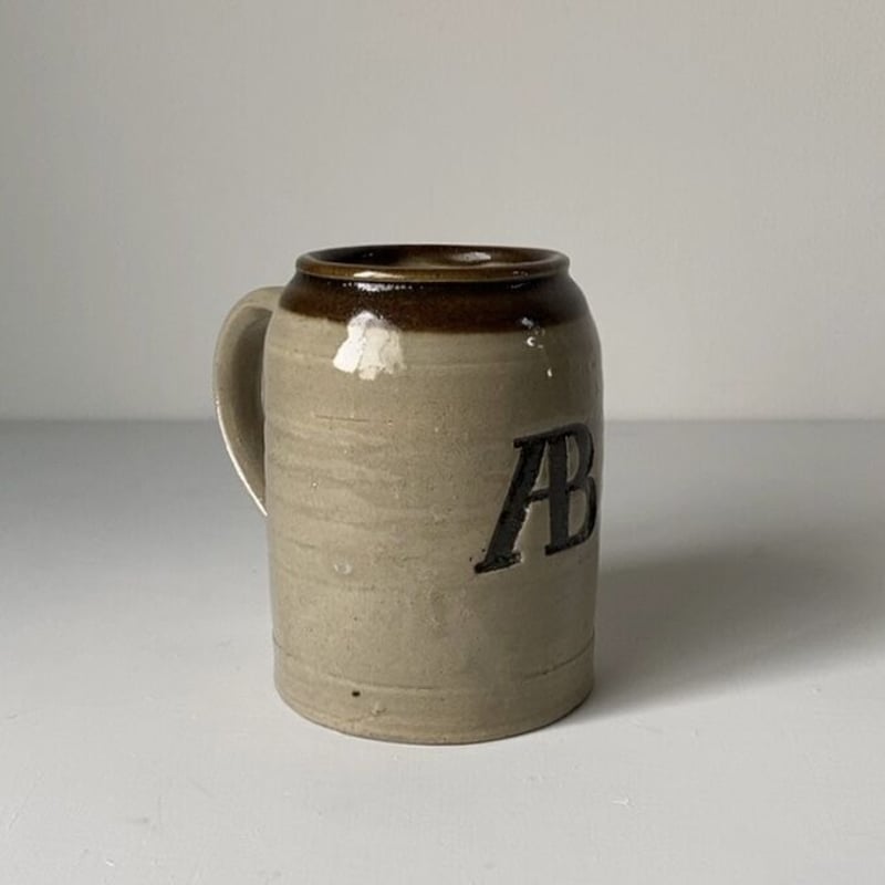 益子焼 濱田庄司とアサヒビールのコラボプロダクト 通称ABビアジョッキ