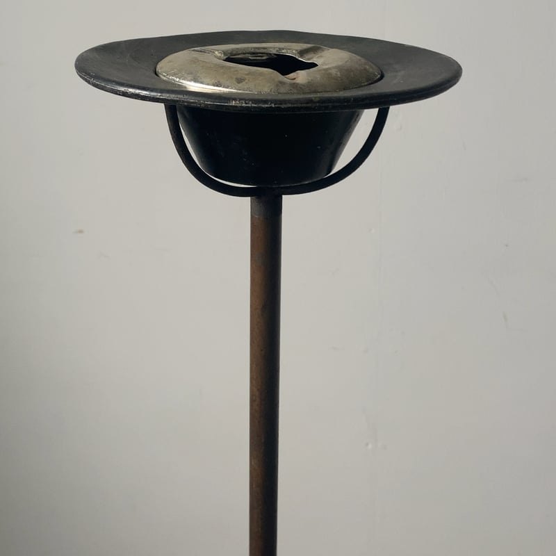 古いスタンド灰皿 真鍮アッシュトレイ 喫煙ツール タバコツール