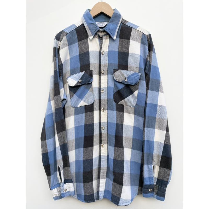 80s FIVE BROTHER FLANNEL SHIRT MADE IN USA 🇺🇸 S