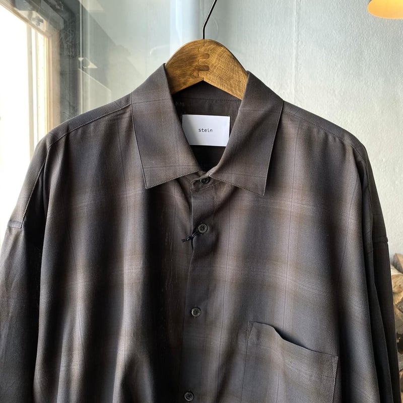 stein OVERSIZED DOWN PAT SHIRT - ST.544-2 |