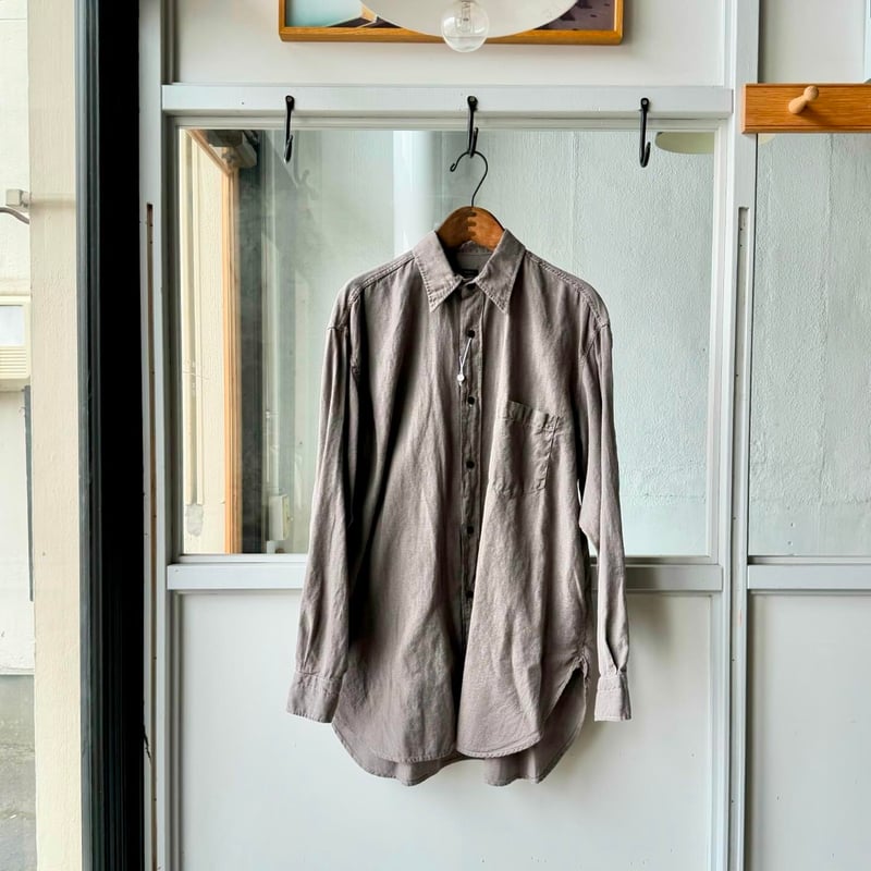 COMOLI ヨリ杢 ワークシャツ | Less Higashikawa