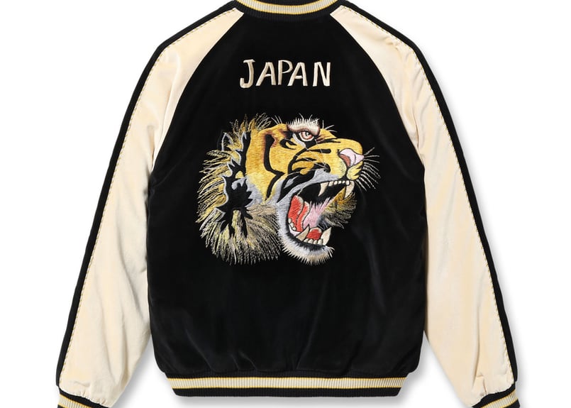 初復刻 べっちん テーラー東洋スカジャン 別珍中綿無Velveteen (Two