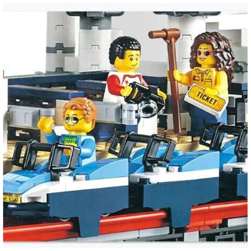 LEGO互換 ローラーコースター ジェットコースター レゴブロック互換