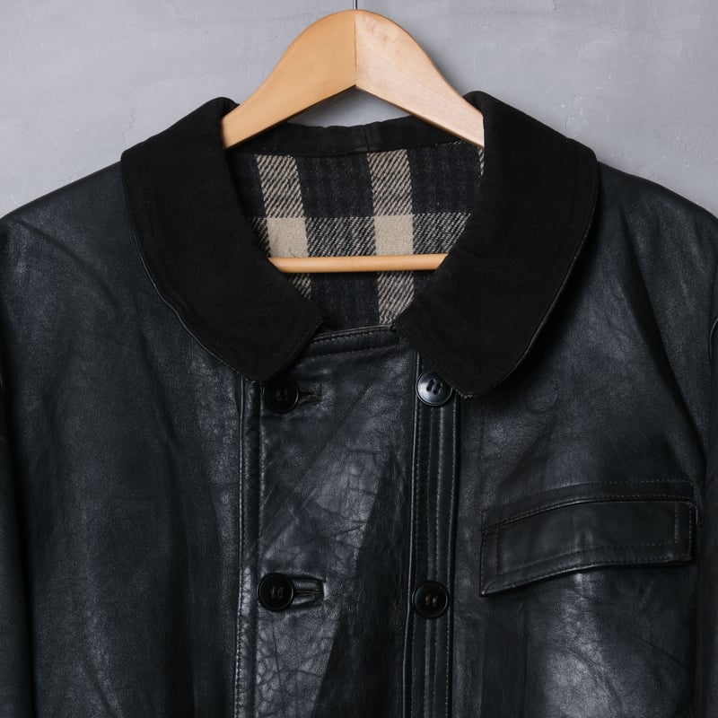 50-60s French Vintage Leather Jacket (Corbusier