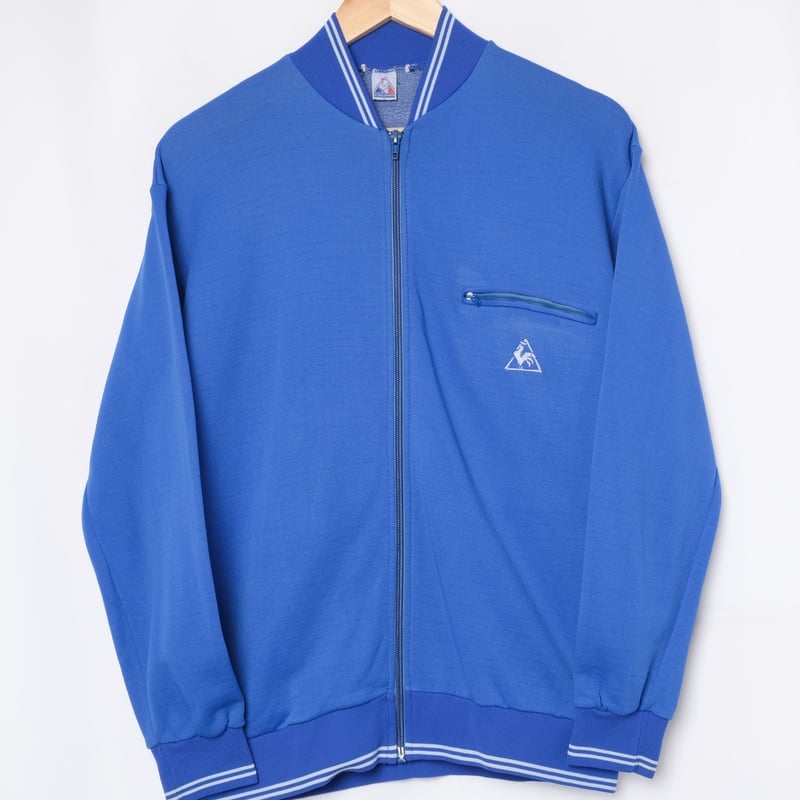 60s Vintage Le Coq Sportif Collarless Track Jac